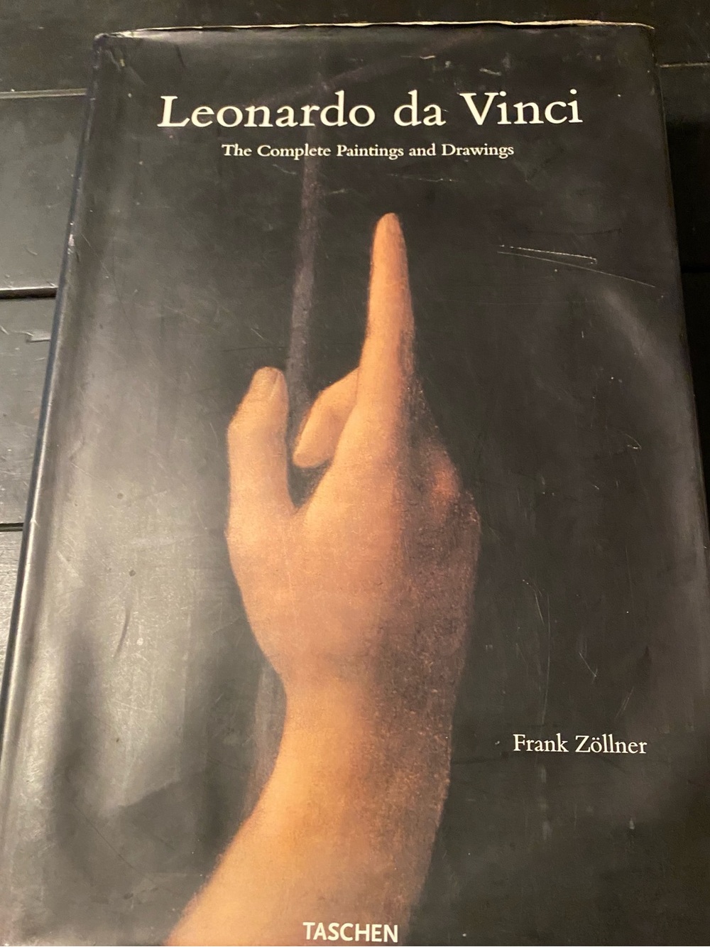 Taschen Leonardo da Vinci Hardcover — Black and Flesh